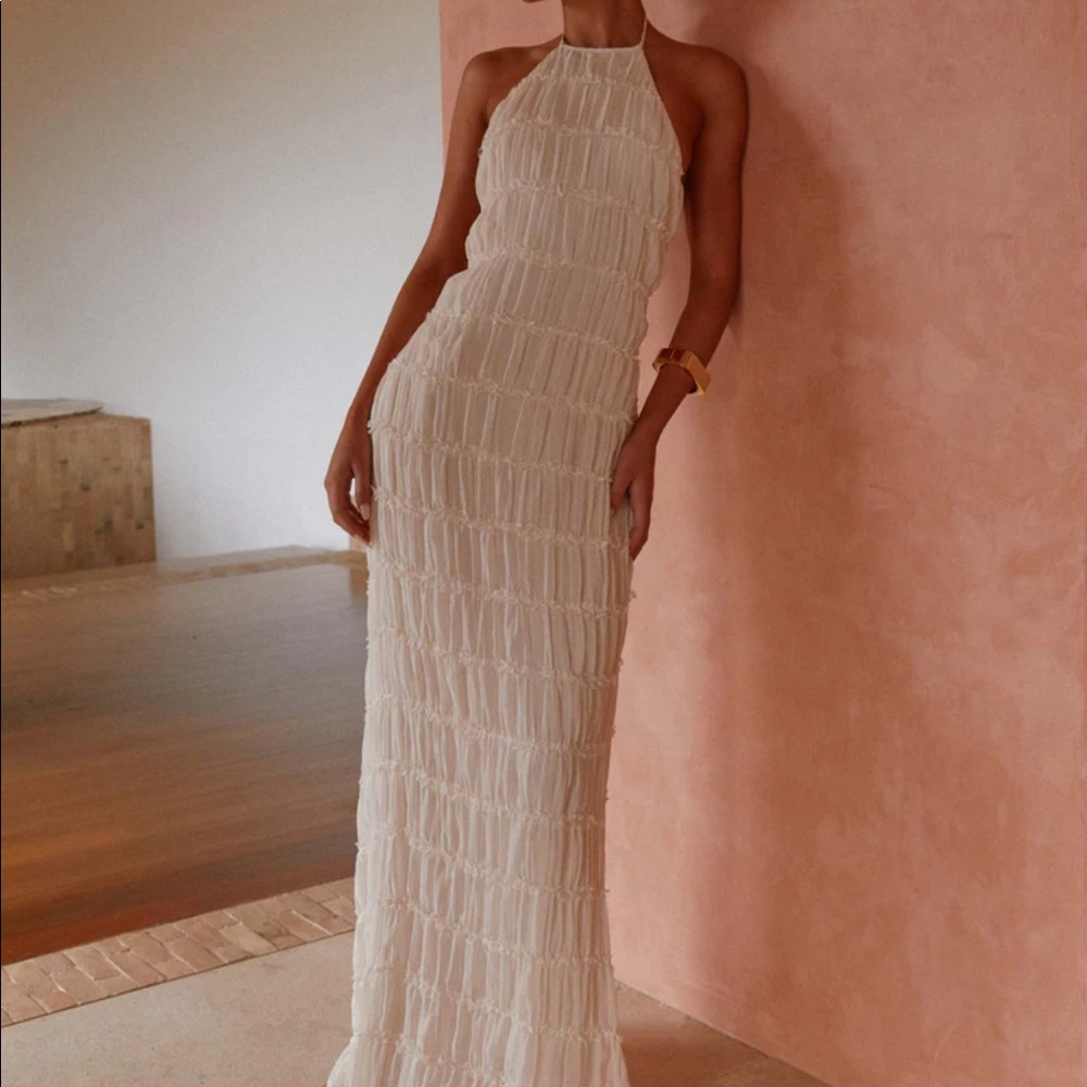 PepperMayo Aullie Maxi Dress ivory